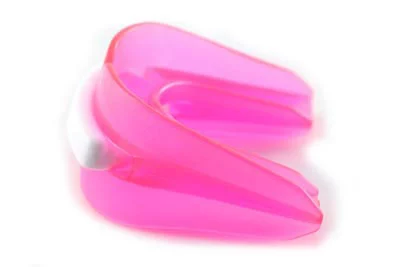 custom pink night time mouthguard